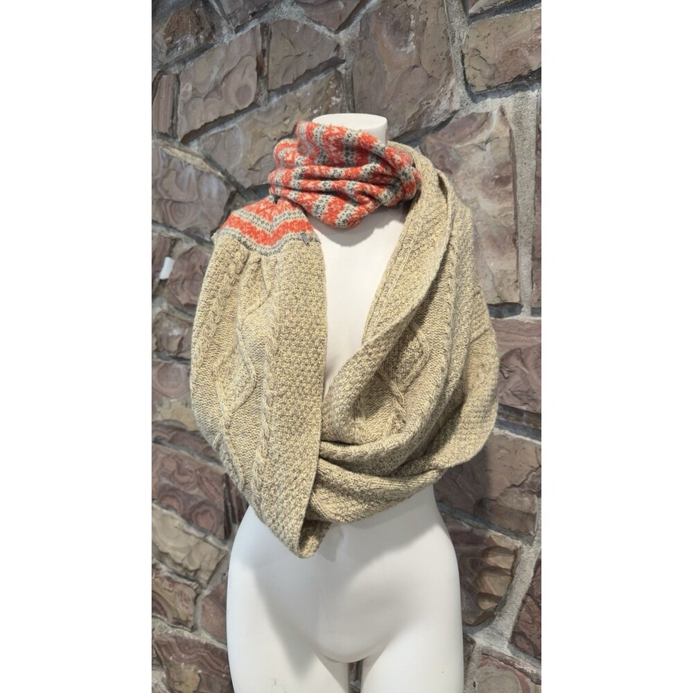 Free People Wool Blend Scramble Scarf  Wool  Warm one size fit all